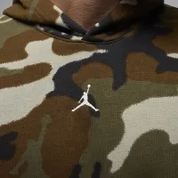 Nike Jordan MVP мужские Camo Pullover Толстовка с капюшоном цвет коричневый