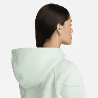 Nike Sportswear Tech Fleece Windrunner женская Full-Zip Толстовка с капюшоном цвет зеленый