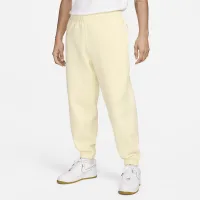 Nike Solo Swoosh чоловічі Fleece Pants колір коричневий