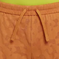 Nike Dri-FIT Breezy Big детские (Girls') С высокой Талией тренировочные шорты Orange