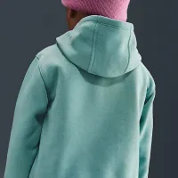 Nike Sportswear Club Fleece Little детские Толстовка с капюшоном набор цвет зеленый
