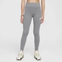 Nike Sportswear Classic Girls' З високою талією лосіни колір сірий
