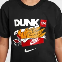 Nike Sportswear Big детские футболка цвет черный
