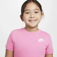 Nike Sportswear Little дитячі Embroideколір червоний Futura футболка Pink