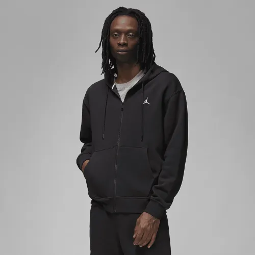Nike Jordan Brooklyn Fleece мужские Full-Zip Толстовка с капюшоном цвет черный
