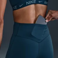 Nike Universa женская Medium-Support С высокой Талией Full-Length лосины с карманамисиний