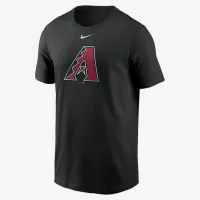 Arizona Diamondbacks Fuse Large Logo чоловічі Nike MLB футболка колір чорний