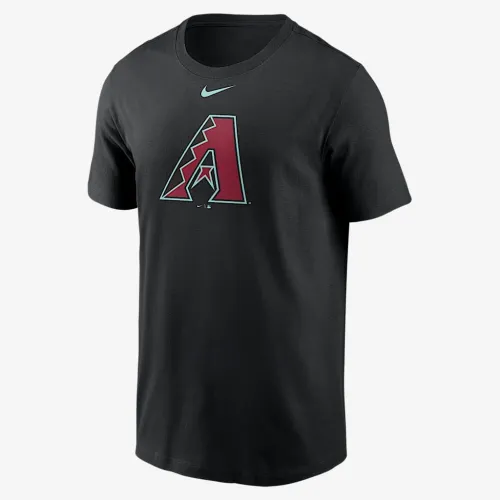 Arizona Diamondbacks Fuse Large Logo чоловічі Nike MLB футболка колір чорний