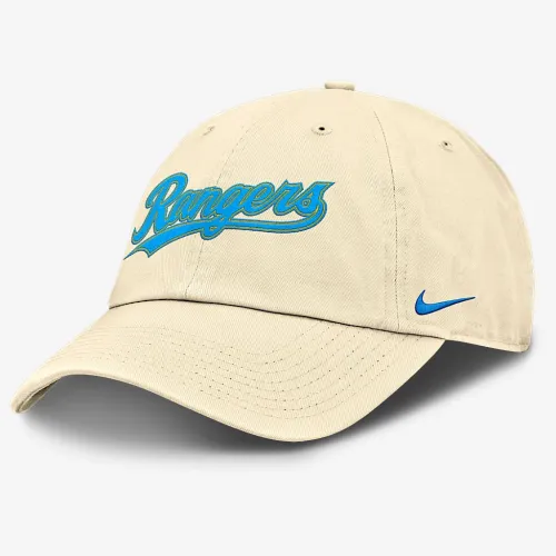 Texas Rangers Club мужские Nike MLB Adjustable Hat цвет белый