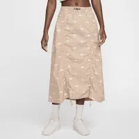Nike Naomi Osaka жіноча З високою талією Woven спідниця колір коричневий