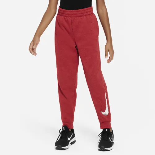 Nike Multi+ Big дитячі Therma-FIT тренувальні Joggers колір червоний