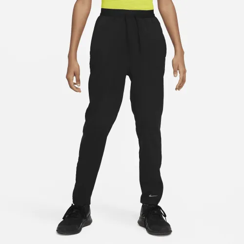 Nike Multi Tech EasyOn Big детские (для мальчиков) Dri-FIT тренировочные Pants цвет черный