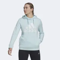 Кофта/футболка adidas Loungwear Essentials Logo Fleece Толстовка с капюшоном HM1905 - Голубая