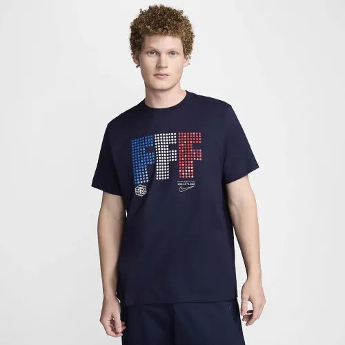 FFF чоловічі Nike Soccer футболка блакитний