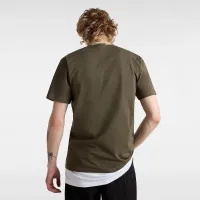 Футболка Vans Left Chest Logo VN0A3CZEKCZ1 - зеленая