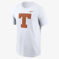 Texas Longhorns Baseball Logo мужские Nike College футболка цвет белый