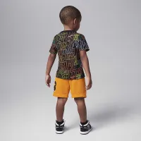 Nike Jordan Fuel Up, Cool Down Toddler шорты набор Orange