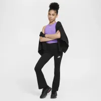 Nike Sportswear Classic Girls' З високою талією Flaколір червоний лосіни колір чорний
