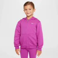 Nike Shine Little детские Full-Zip Толстовка с капюшоном and лосины набор цвет фиолетовый