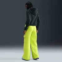 Nike Sportswear Phoenix Fleece жіноча Cargo Sweatpants колір зелений
