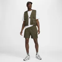 Nike Life чоловічі Camp шорти колір зелений