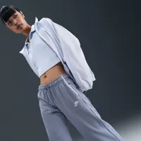 Nike Sportswear Club Fleece жіноча Mid-Rise Wide-Leg Cozy Pants блакитний
