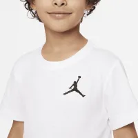 Nike Jordan Jumpman Air Little дитячі Embroideколір червоний футболка колір білий