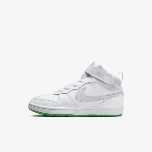 Nike Court Borough Mid 2 Little дитячі Кросівки колір білий