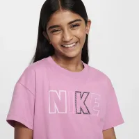 Nike Sportswear Essential Big детские (Girls') футболка Pink