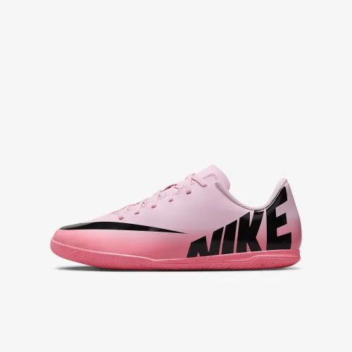 Nike Jr. Mercurial Vapor 15 Club Little/Big дитячі IC Low-Top Soccer Кросівки Pink