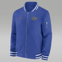 Nike Florida Gators Sideline мужские Jordan College Full-Zip Bomber Куртка синий