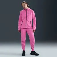 Nike Sportswear Tech Fleece Windrunner женская Full-Zip Толстовка с капюшоном Pink