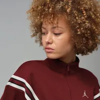 Nike Jordan Brooklyn женская Full-Zip Track Куртка цвет красный