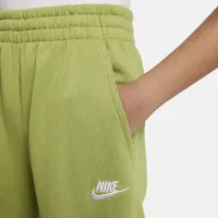 Nike Sportswear Club Fleece Big дитячі Loose Pants колір зелений