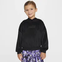 Nike Sportswear Little дитячі Cozy Pullover Толстовка з капюшоном колір чорний