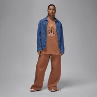 Nike Jordan женская оверсайз Graphic футболка Pink