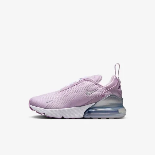 Nike Air Max 270 Little детские Кроссовки цвет фиолетовый