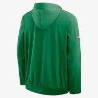 Philadelphia Eagles Alt Option Route Anorak чоловічі Nike NFL 1/2-Zip Hooded Куртка колір зелений