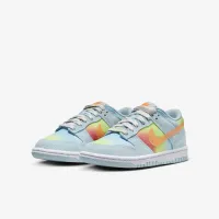 Nike Dunk Low Big детские Кроссовки синий