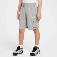 Nike Sportswear Club Big дитячі French Terry Cargo шорти колір сірий
