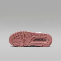 Nike Air Jordan 3 Retro Big детские Кроссовки цвет белый