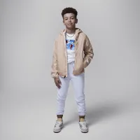 Nike Jordan Big детские Lightweight Fleece-Lined Куртка цвет коричневый