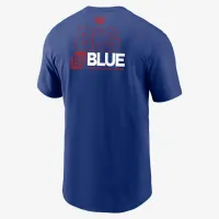 New York Giants Team Outline Essential футболка чоловічі Nike NFL футболка блакитний