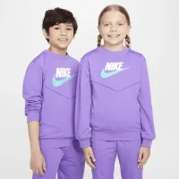 Nike Sportswear Big дитячі Tracksuit колір фіолетовий