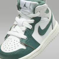 Nike Jordan 1 Mid SE Baby/Toddler Кроссовки цвет белый