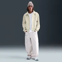 Nike Sportswear Club мужские High-Pile Fleece Coaches Куртка цвет коричневый