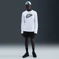 Nike мужские Dri-FIT Long-Sleeve Top цвет белый