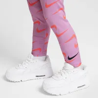 Nike New Impressions Toddler Crew and лосины набор Pink