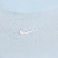 Nike Sportswear Chill Knit женская оверсайз футболка Костюм синий