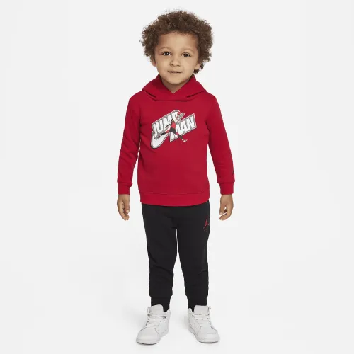 Nike Jordan Baby (12-24M) Толстовка з капюшоном and Pants комплект колір чорний